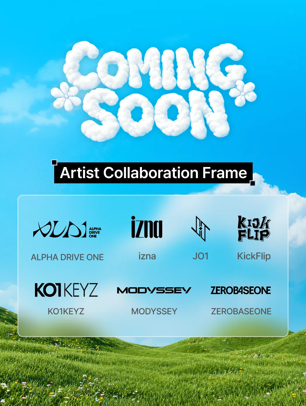 KCON LA 2026 artist collaboration frame coming soon